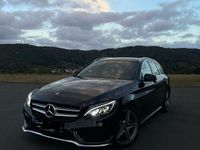 Gebraucht Mercedes C220 AMG line 170 PS (125 kW) 2017 Schwarz Kombi