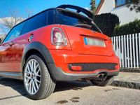 gebraucht Mini John Cooper Works R56 rot/schwarz/schwarz