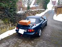 Gebraucht Mazda MX5 90 PS (66 kW) 1996 Blau Cabrio