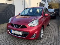 Gebraucht Nissan Micra Acenta 80 PS (58 kW) 2013 Rot Kleinwagen