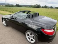 Gebraucht Mercedes SLK200 184 PS (135 kW) 2015 Schwarz Cabrio