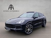 Gebraucht Porsche Cayenne S 441 PS (324 kW) 2018 Tiefschwarzmetallic SUV