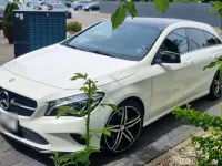 Gebraucht Mercedes CLA180 Shooting Brake 122 PS (89 kW) 2016 Weiß Kombi