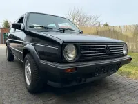 Gebraucht VW Golf II 1989 Schwarz Kleinwagen