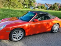 Gebraucht Porsche 996 300 PS (220 kW) 2000 Orange Cabrio