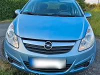 Gebraucht Opel Corsa 80 PS (58 kW) 2009 Blau Kleinwagen
