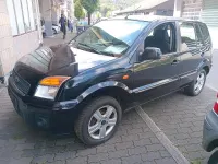 Gebraucht Ford Fusion 80 PS (58 kW) 2012 Schwarz Kleinwagen