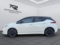 Gebraucht Nissan Leaf Tekna 160 kW (218 PS) 2023 Pearl white pearleffekt/dach black met (metallic) Kleinwagen