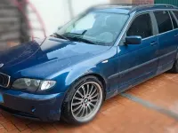 Gebraucht BMW 318 143 PS (105 kW) 2003 Blau Kombi