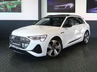 Usata Audi e-tron S-Line 300 kW (408 CV) 2020 Bianco SUV