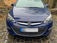 Gebraucht Opel Astra 110 PS (80 kW) 2014 Blau Kombi