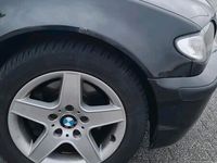 gebraucht BMW 320 E46 d Touring TÜV neu, Brillant Schwarz.