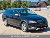 Gebraucht Skoda Octavia Scout Scout 4x4 184 PS (135 kW) 2015 Schwarz Kombi
