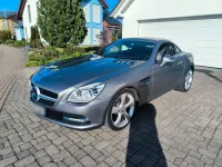 Gebraucht Mercedes SLK250 204 PS (150 kW) 2011 Silber Cabrio