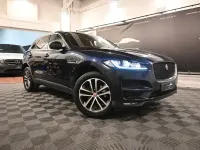 Gebraucht Jaguar F-Pace R-Sport 179 PS (131 kW) 2017 Blau SUV