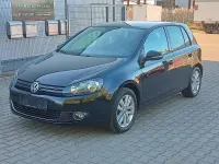 Gebraucht VW Golf VI Style 122 PS (89 kW) 2011 Schwarz Kleinwagen