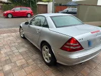 Gebraucht Mercedes SLK200 2001 Silber Cabrio