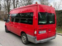 Gebraucht Ford Transit 110 PS (80 kW) 2008 Rot Van / Kleinbus