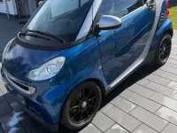 Gebraucht Smart ForTwo Cabrio Passion 71 PS (52 kW) 2010 Blau Cabrio