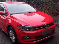 Gebraucht VW Polo Comfortline 95 PS (69 kW) 2019 Rot Kleinwagen