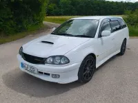 Gebraucht Toyota Caldina GT 260 PS (191 kW) 1997 Weiß Kombi