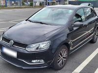 Gebraucht VW Polo Allstar 75 PS (55 kW) 2016 Schwarz Kleinwagen
