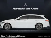 Gebraucht Mercedes C200 AMG line 163 PS (119 kW) 2025 Polarweiss  unilack Kombi