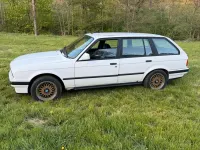 Brugt BMW 325 170 HK (125 kW) 1989 Hvid Stationcar
