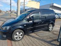 Gebraucht VW Caddy 105 PS (77 kW) 2011 Schwarz Van / Kleinbus
