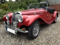 Gebraucht MG TF 57 PS (41 kW) 1953 Rot Cabrio