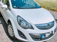 Gebraucht Opel Corsa 69 PS (50 kW) 2014 Weiß Kleinwagen