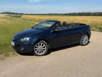 Gebraucht VW Golf Cabriolet LOUNGE 125 PS (91 kW) 2015 Blau Cabrio