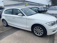 Gebraucht BMW 118 Efficient Dynamics 143 PS (105 kW) 2008 Weiß Kleinwagen