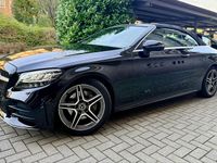 Gebraucht Mercedes C220 AMG line 194 PS (142 kW) 2019 Schwarz Cabrio