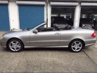Gebraucht Mercedes CLK500 306 PS (225 kW) 2005 Beige Cabrio