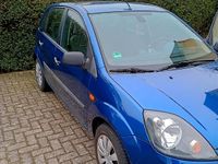Gebraucht Ford Fiesta 2008 Blau Kleinwagen