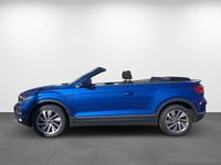 Gebraucht VW T-Roc Cabriolet Active 150 PS (110 kW) 2021 Blau Cabrio