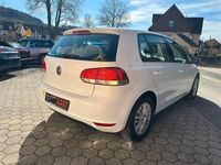 Gebraucht VW Golf VI Trendline 80 PS (58 kW) 2009 Weiß Kleinwagen