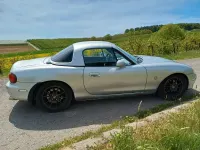 Second-hand Mazda MX5 145 CP (106 kW) 2001 Argintiu Cabrio