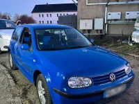 Brugt VW Golf IV 101 HK (74 kW) 2001 Blå Hatchback