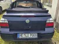 Używany VW Golf Conceptline 90 KM (66 kW) 2002 Niebieski Kabriolet