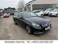 Gebraucht Mercedes E250 204 PS (150 kW) 2015 Schwarz/baltic black Kombi