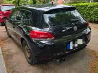Brugt VW Scirocco 200 HK (147 kW) 2008 Sort Coupe