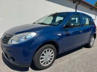 Gebraucht Dacia Sandero Basis 75 PS (55 kW) 2009 Blau Kleinwagen