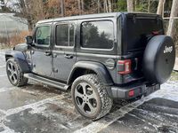 Gebraucht Jeep Wrangler Sahara 379 PS (278 kW) 2021 Schwarz SUV
