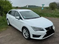 Brugt Seat Leon ST FR 184 HK (135 kW) 2016 Hvid Stationcar