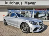 Gebraucht Mercedes C400 AMG line 333 PS (244 kW) 2019 Iridiumsilber metallic Limousine