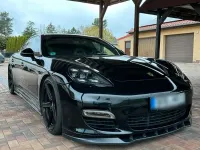 Gebraucht Porsche Panamera Turbo 500 PS (367 kW) 2010 Schwarz Kleinwagen