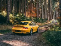 Gebraucht Porsche 996 Turbo 420 PS (308 kW) 2001 Gelb Coupé