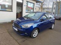 Gebraucht Ford Ka Plus Cool & Sound Edition 86 PS (63 kW) 2016 Blau Kleinwagen